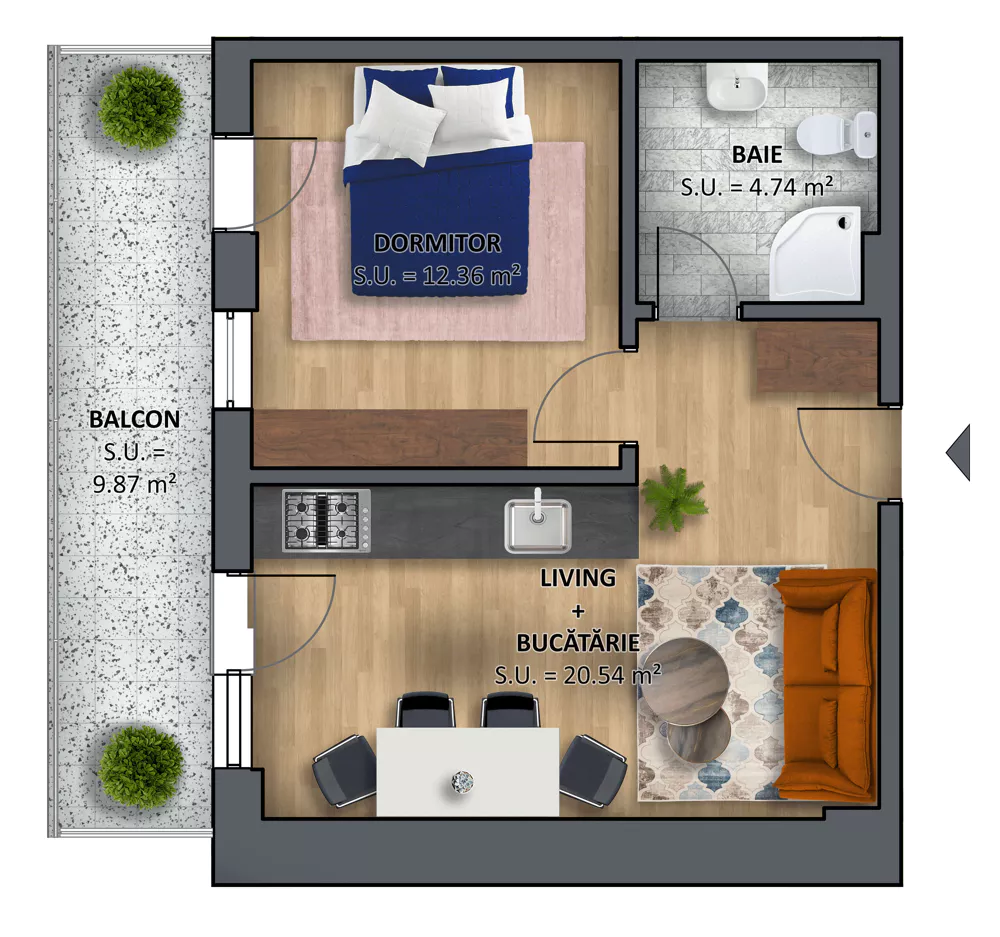 TRL Beach Villa apartmanet 09, 17, 25, 33, 41